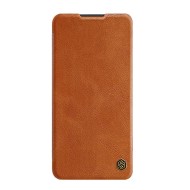 Husa Nillkin Qin Leather compatibila cu Xiaomi Poco M4 Pro 5G Brown