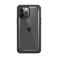 Carcasa 360 grade Supcase i-Blason Ares compatibila cu iPhone 14 Pro Max, Protectie display, Negru