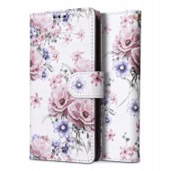 Husa TECH-PROTECT Wallet compatibila cu Xiaomi Redmi 12C Blossom Flower