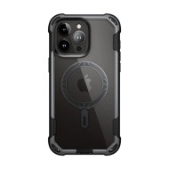 Carcasa 360 grade Supcase i-Blason Ares MagSafe compatibila cu iPhone 15 Pro, Protectie display, Negru