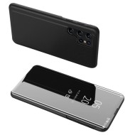 Husa Clear View compatibila cu Xiaomi Poco C65 / Redmi 13C Black