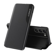 Husa Eco Leather View compatibila cu Xiaomi Poco C65 / Redmi 13C Black