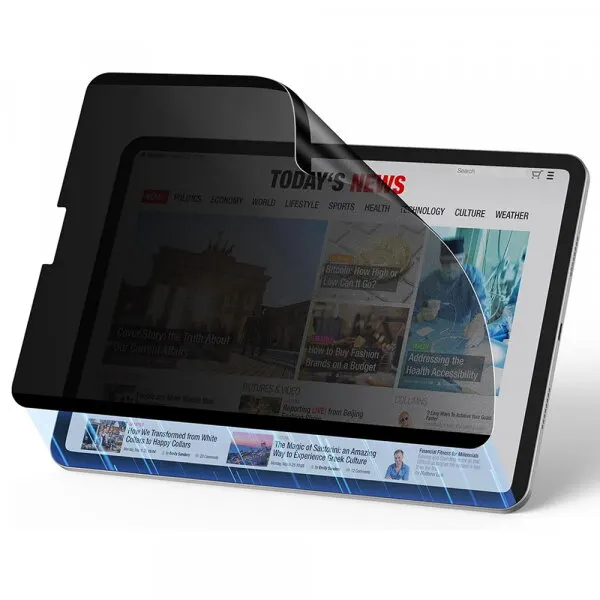 ESR Folie de protectie Ecran Privacy ESR Magnetic pentru Apple iPad Air 11 (2026) / Air 11 (2025), Plastic