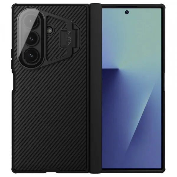 NILLKIN Husa pentru Samsung Galaxy Z Fold7 F966, Nillkin, CamShield Prop with Transparent Lens Cover, Neagra