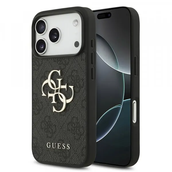 Guess Husa pentru Apple iPhone 18 Pro Max / 17 Pro Max, Guess, 4G Big Logo, Neagra