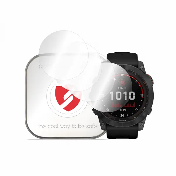 Smart Protection Folie Protectie Smart Protection Premium Classic pentru Garmin Fenix 7X, Set 4 bucati, Plastic