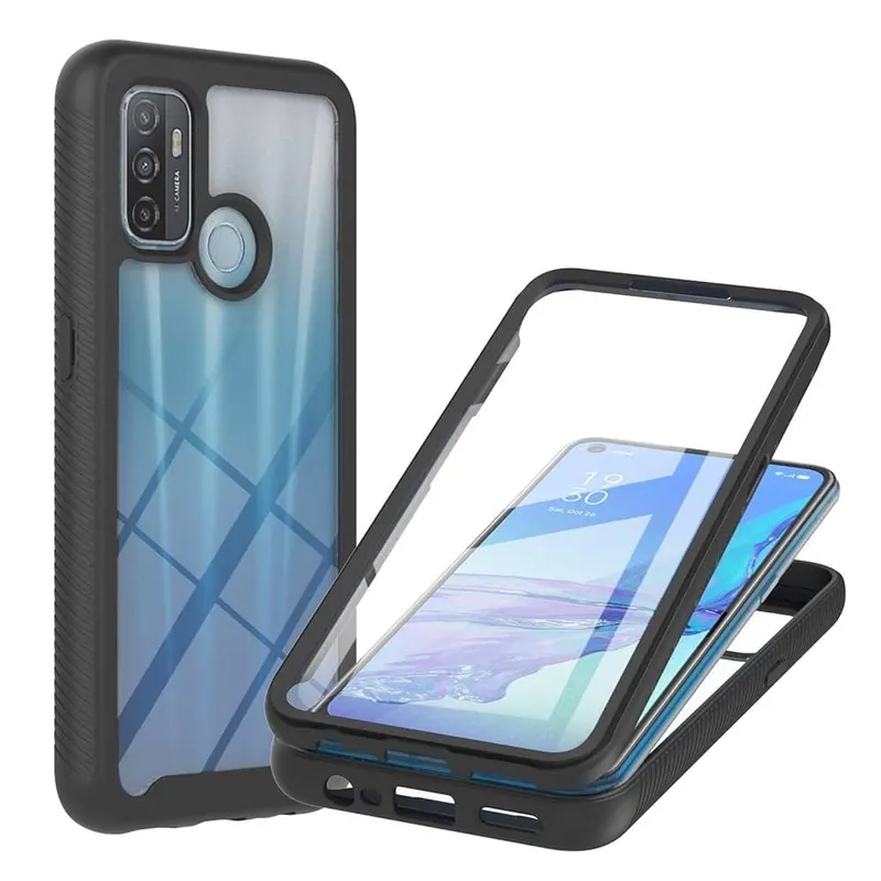 Flippy, Husa de Protectie 360, Flippy, pentru Oppo A53, din TPU + PC