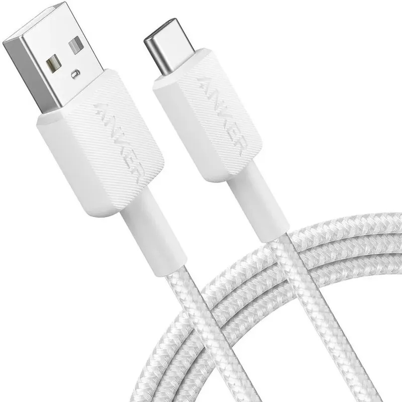 Anker Cablu Anker 322 USB-C la USB-A 1.8 metri Alb