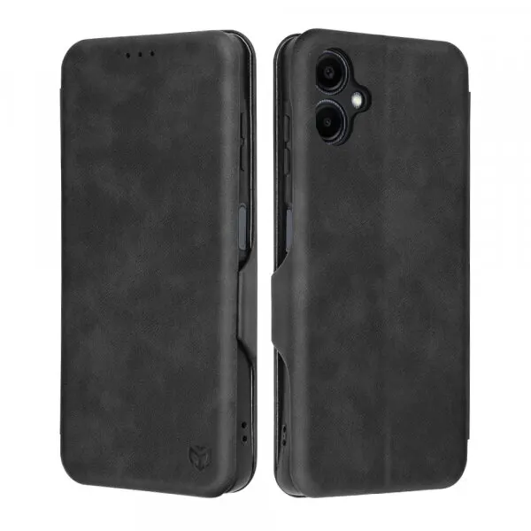 techsuit Husa pentru Samsung Galaxy A06 A065, Safe Wallet Plus, Neagra