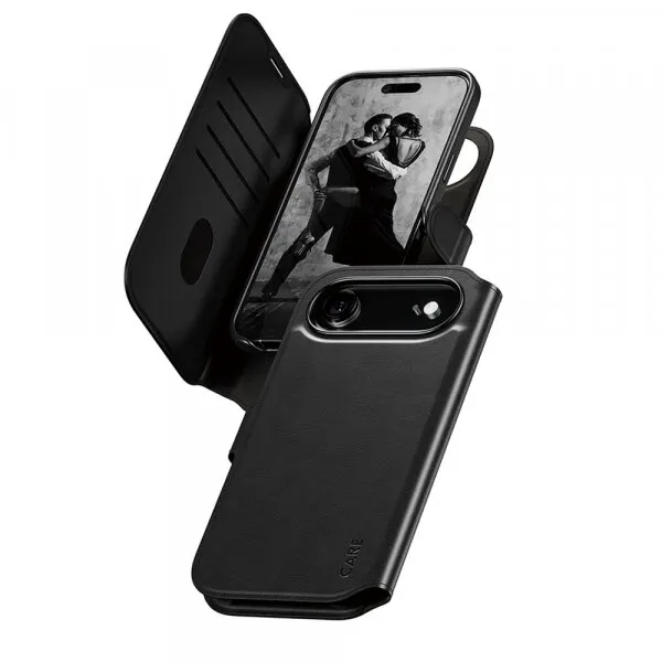 Panzerglass Husa MagSafe pentru Apple iPhone 17 Air, PanzerGlass, Care Feature Tango Two-in-One, Neagra
