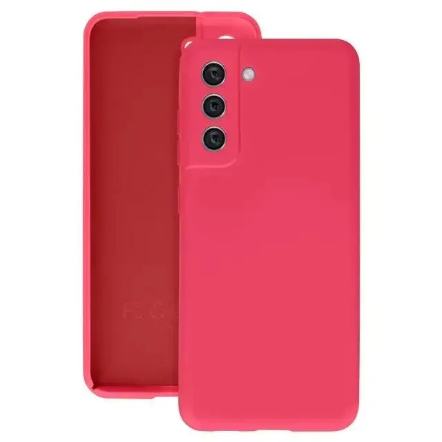 Flippy, Husa protectie Flippy pentru Samsung S21 FE Liquid Silicone Fuchsia / Roz