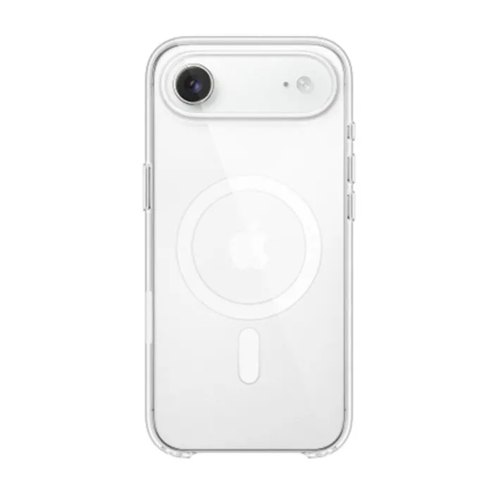Husa Telefon, Flippy, Compatibila Apple iPhone 17 AIR, MagSafe, Antisoc, din Silicon + TPU, Transparent