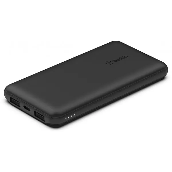 Belkin Baterie Externa Belkin BPB011btBK, BoostCharge, 10000mAh, 15W, 1 x USB-C - 2 x USB-A, Neagra