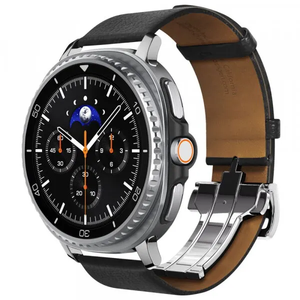 Spigen Curea Spigen Enzo pentru Samsung Galaxy Watch9 / Watch8 / Watch8 Classic Series, Neagra AMP10119