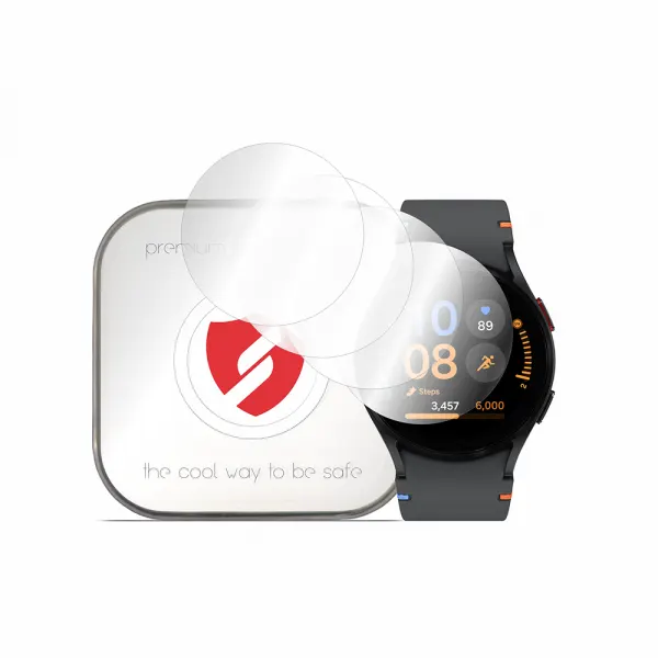 Smart Protection Folie Protectie Smart Protection Premium Classic pentru Samsung Galaxy Watch FE, Set 4 bucati, Plastic