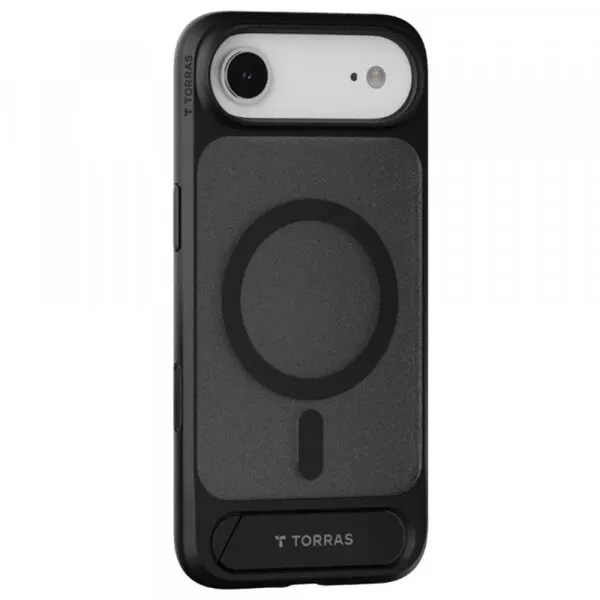 Torras Husa MagSafe pentru Apple iPhone 17 Air, Torras, Pstand, Neagra