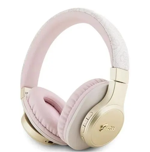 Casti Wireless Guess 4G Script Logo, Bluetooth (Roz)