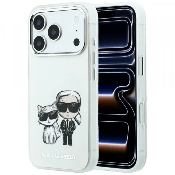 Karl Lagerfeld Husa MagSafe pentru Apple iPhone 18 Pro Max / 17 Pro Max, Karl Lagerfeld, KC Bodies Sketch, Bej