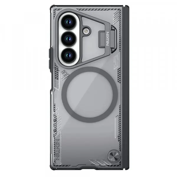 NILLKIN Husa MagSafe pentru Samsung Galaxy Z Fold7 F966, Nillkin, Iceblade Prop with Camera Cutout, Neagra