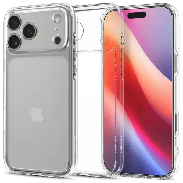 Spigen Husa pentru Apple iPhone 17 Pro Max, Spigen, Ultra Hybrid, Transparenta ACS10278