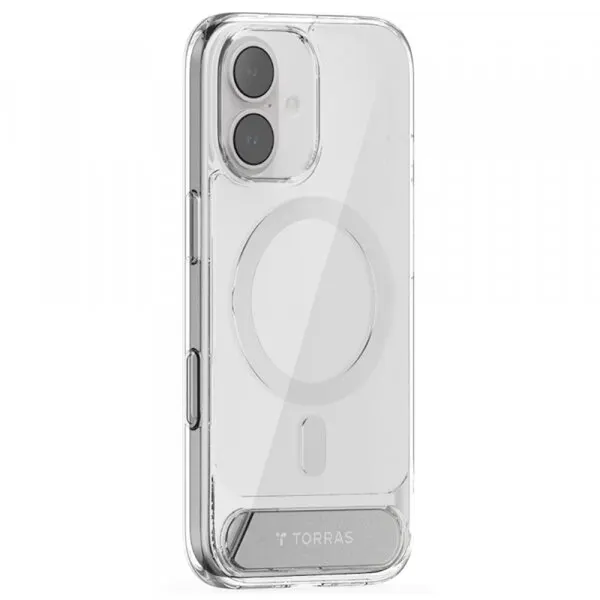 Torras Husa MagSafe pentru Apple iPhone 17, Torras, Pstand, Transparenta