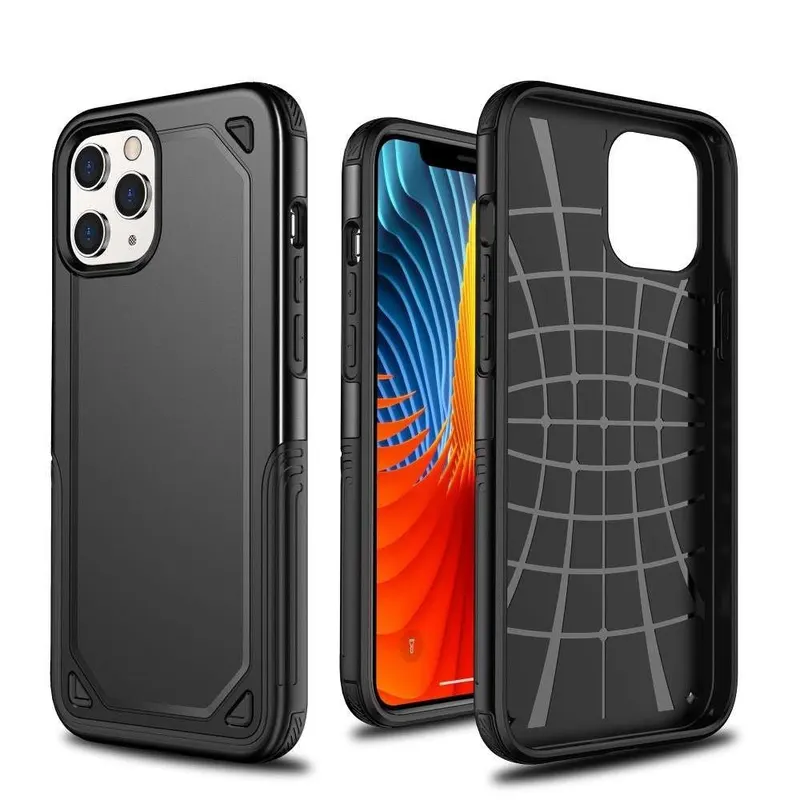 Flippy, Husa Flippy Apple iPhone 11 Pro Max Defender Model 2, Negru