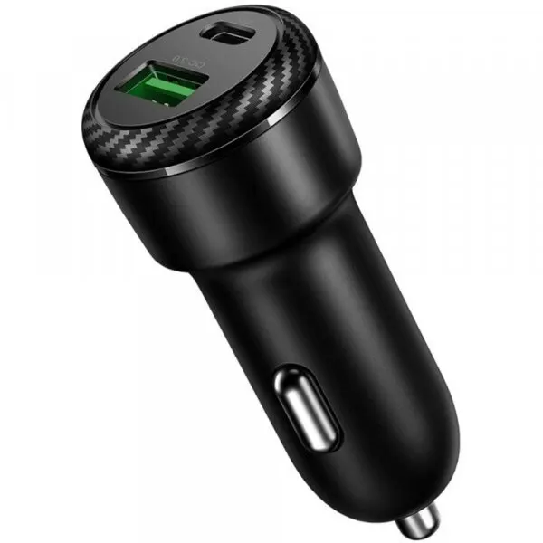 Mcdodo Incarcator Auto McDodo CC-5970, 38W, 3A, 1 x USB-A - 1 x USB-C, Negru