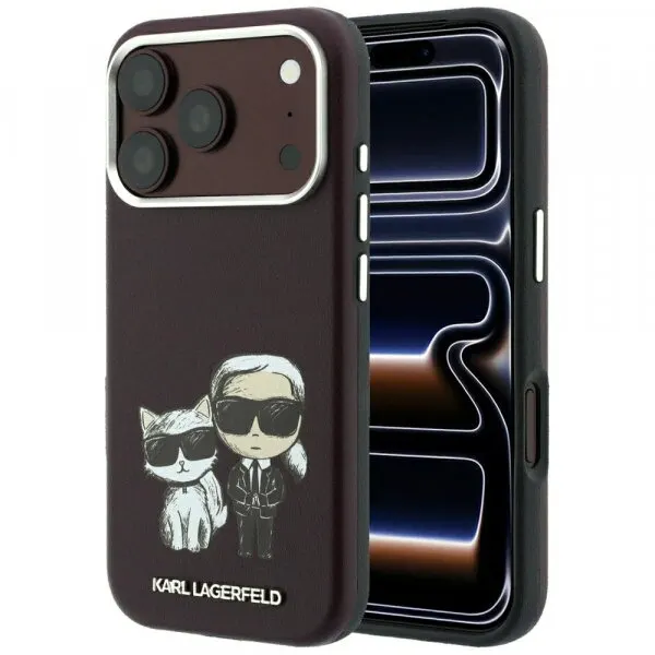 Karl Lagerfeld Husa MagSafe pentru Apple iPhone 18 Pro / 17 Pro, Karl Lagerfeld, KC Bodies Sketch, Visinie