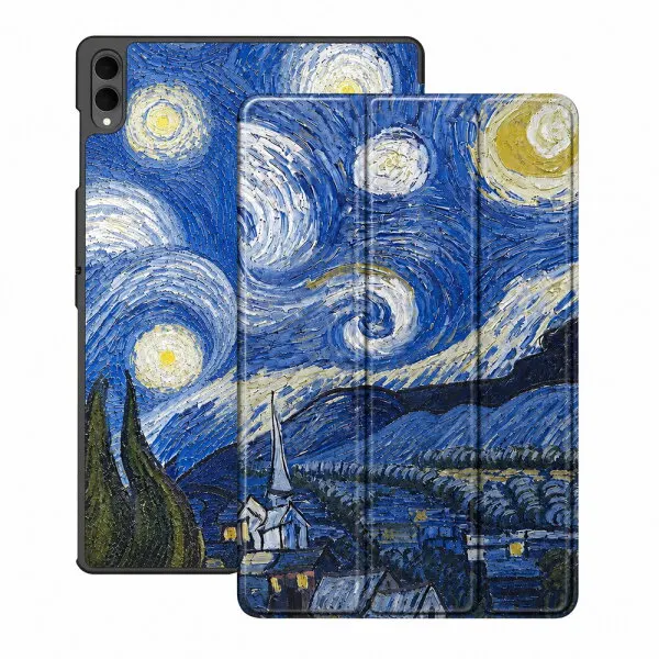 techsuit Husa pentru Samsung Galaxy Tab S12 Ultra / Tab S11 Ultra, Techsuit, FoldPro Starry Night, Multicolor