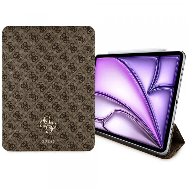 Guess Husa pentru Apple iPad Air 13 (2026) / Air 13 (2025) / Air 13 (2024), Guess, 4G Big Logo, Maro