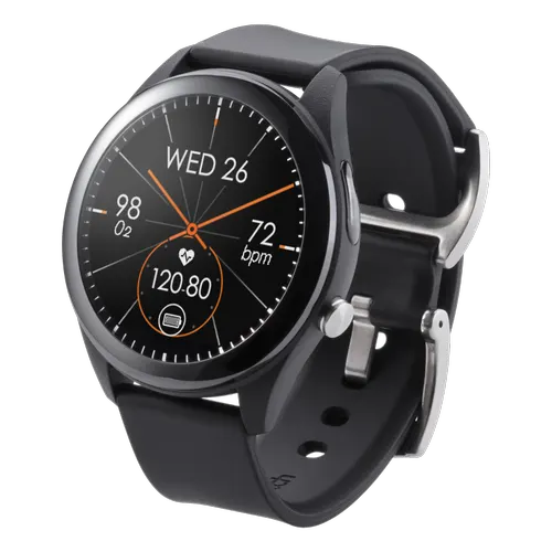 Smartwatch Asus VivoWatch SP HC-A05, Ecran LCD 1.34inch, 1 GB RAM, Bluetooth, Waterproof 5ATM, GPS, Android/iOS (Negru)