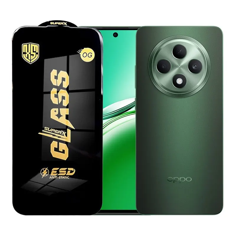 Flippy, Folie de Protectie pentru Oppo F27, Flippy, Sticla Securizata ESD, Margini Negre