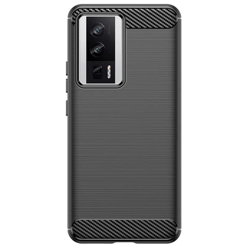 Husa de Protectie pentru Xiaomi Redmi 12, Flippy, Protectie 360, din TPU cu element de Carbon, Anti Alunecare, 1.8 mm
