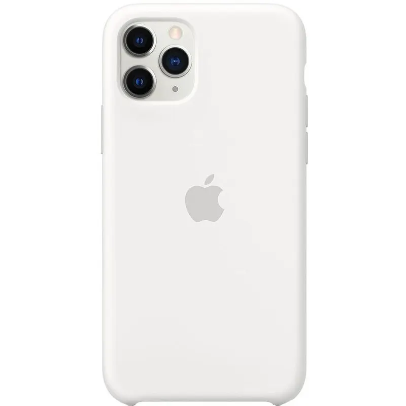 Apple Husa silicon Apple iPhone 11 Pro, alb (mwyl2zm/a)