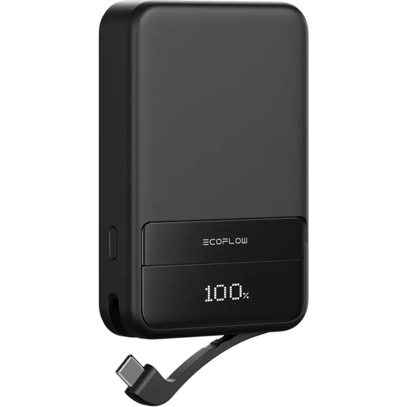 ECOFLOW Baterie externa EcoFlow Rapid MagSafe Qi2 10000 mAh, Negru