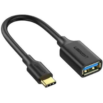 Ugreen CABLU ADAPTOR Ugreen OTG, US154, USB Type-C(T) to USB 3.0(M), 5Gbps, lungime 15cm, PVC, negru