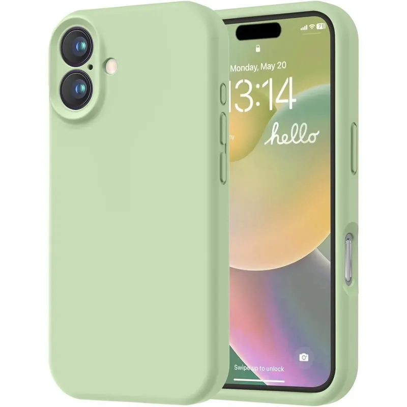 Husa de Protectie Matte TPU, Flippy, pentru Apple iPhone 16 Plus, Protectie Camera, Antisoc, Antizgariere