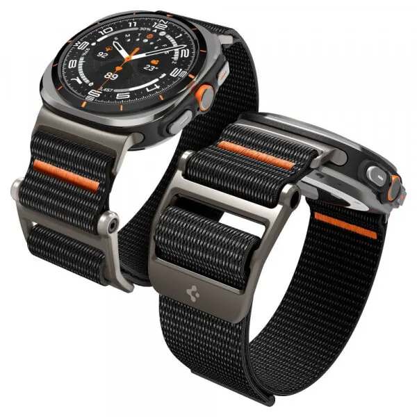 Spigen Curea Spigen DuraPro Flex pentru Samsung Galaxy Watch Ultra Series, Neagra AMP08773