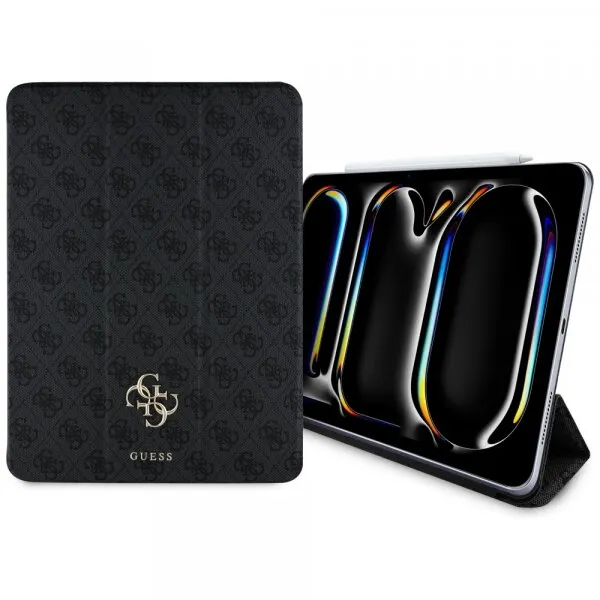 Guess Husa pentru Apple iPad Pro 13 (2024), Guess, 4G Big Logo, Neagra