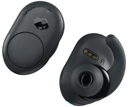 Casti Stereo SkullCandy S2BBW-M716 Push Truly, Bluetooth, Microfon (Negru/Gri)