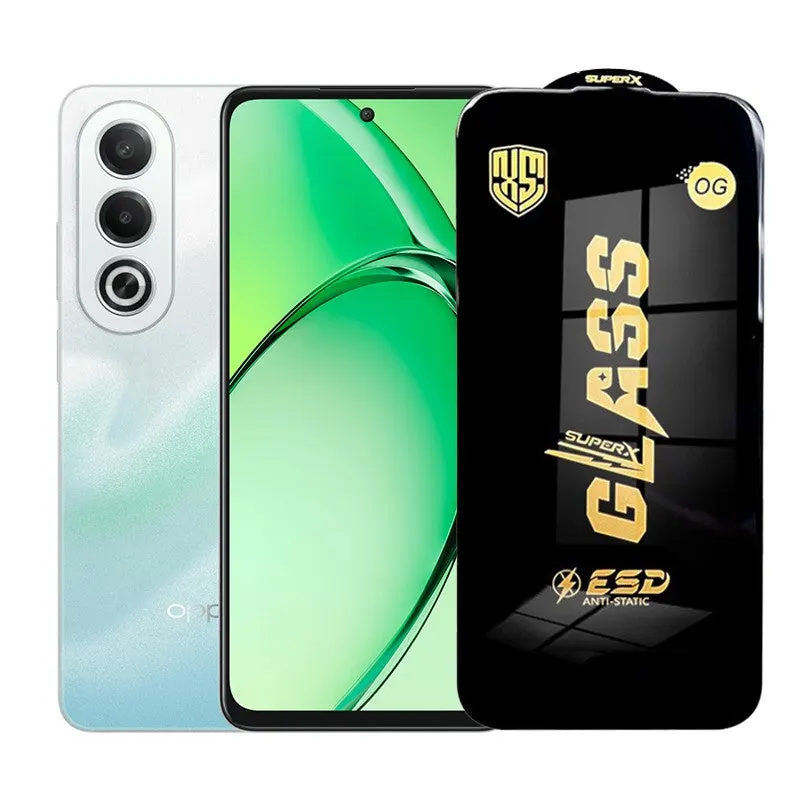 Flippy, Folie de Protectie pentru Oppo K12x, Flippy, Sticla Securizata ESD, Margini Negre