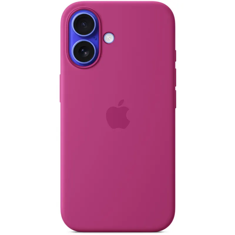 Apple Apple iPhone 16 Silicone Case with MagSafe - Fuchsia (Seasonal)