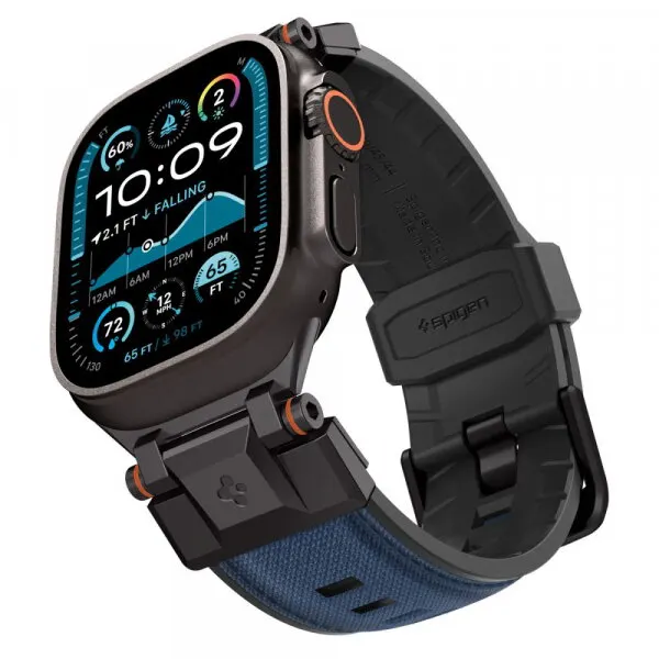 Spigen Curea Spigen DuraPro Armor pentru Apple Watch 49mm / 46mm / 45mm / 44mm / 42mm Series, Bleumarin AMP09103