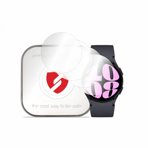 Smart Protection Folie Protectie Smart Protection Premium Classic pentru Samsung Galaxy Watch6 40mm, Set 4 bucati, Plastic