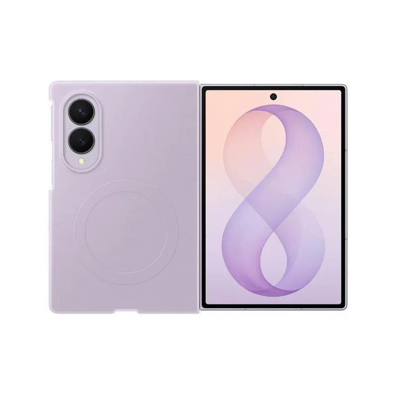 Samsung Husa Protectie Spate Samsung Silicone Magnet EF-EF971CVEGWW pentru Galaxy Z Fold8,Violet