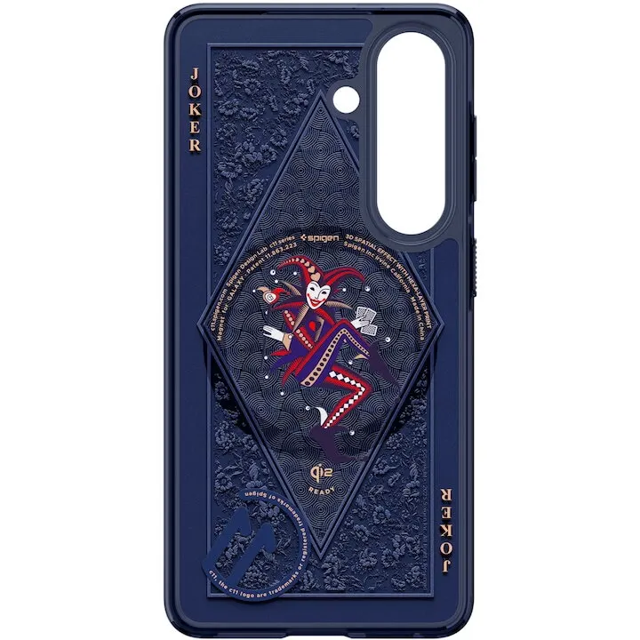 Samsung Husa de protectie spate Samsung pentru Galaxy S26, Spigen Carcasa Magnetica (Fearless), Albastru Navy