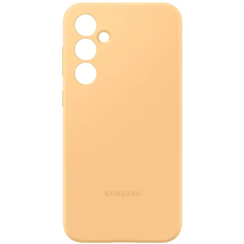 Samsung Husa de protectie Samsung Silicone Case pentru Galaxy S23 FE, Apricot