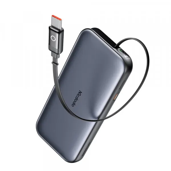 Mcdodo Baterie Externa McDodo MC-5920 MetaFree, 10000mAh, 45W, PD, 2 x USB-C, Gri