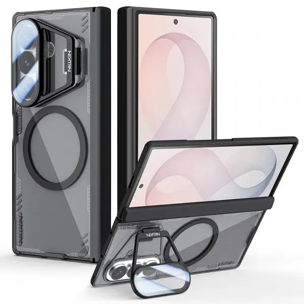 NILLKIN Husa MagSafe pentru Samsung Galaxy Z Fold8 Ultra F976, Nillkin, Iceblade Prop with Camera Cutout, Neagra
