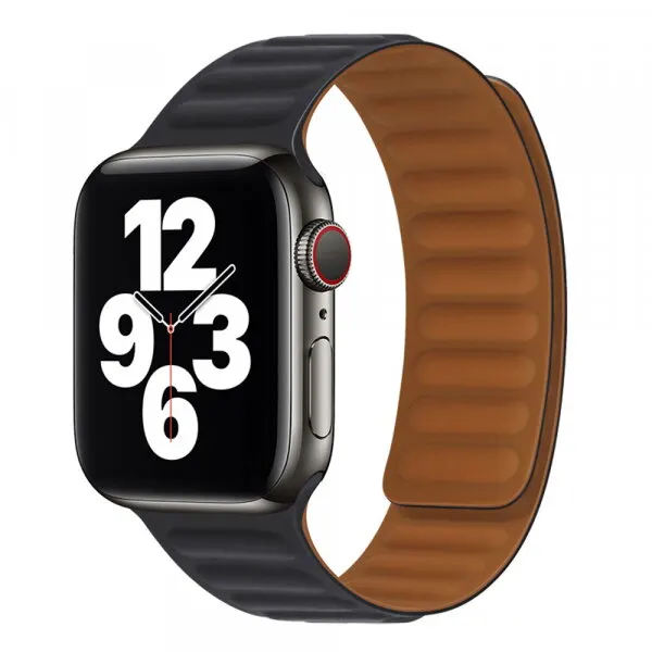 techsuit Curea Techsuit W035 pentru Apple Watch 42mm / 41mm / 40mm / 38mm Series, Neagra